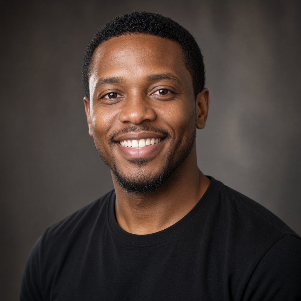 DanceNest contemporary class portrait of Thabo Nkosi