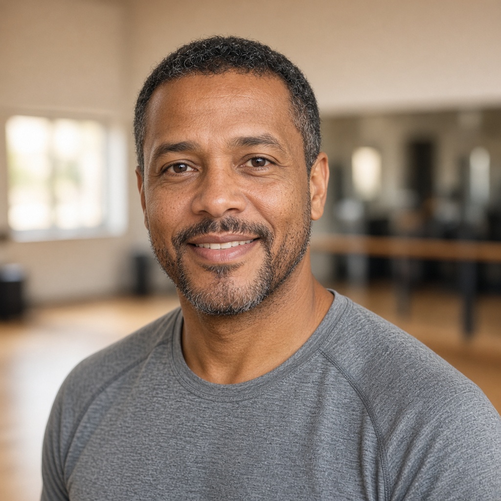 DanceNest evening class portrait of Pieter van Zyl
